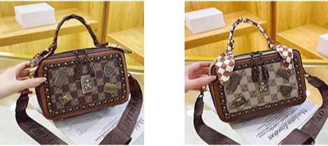 Borsa da donna classica 2023 nuova borsa quadrata piccola portatile retrò casual all-match leggera di lusso produttori di borse a tracolla Messenger all'ingrosso_voghion.com