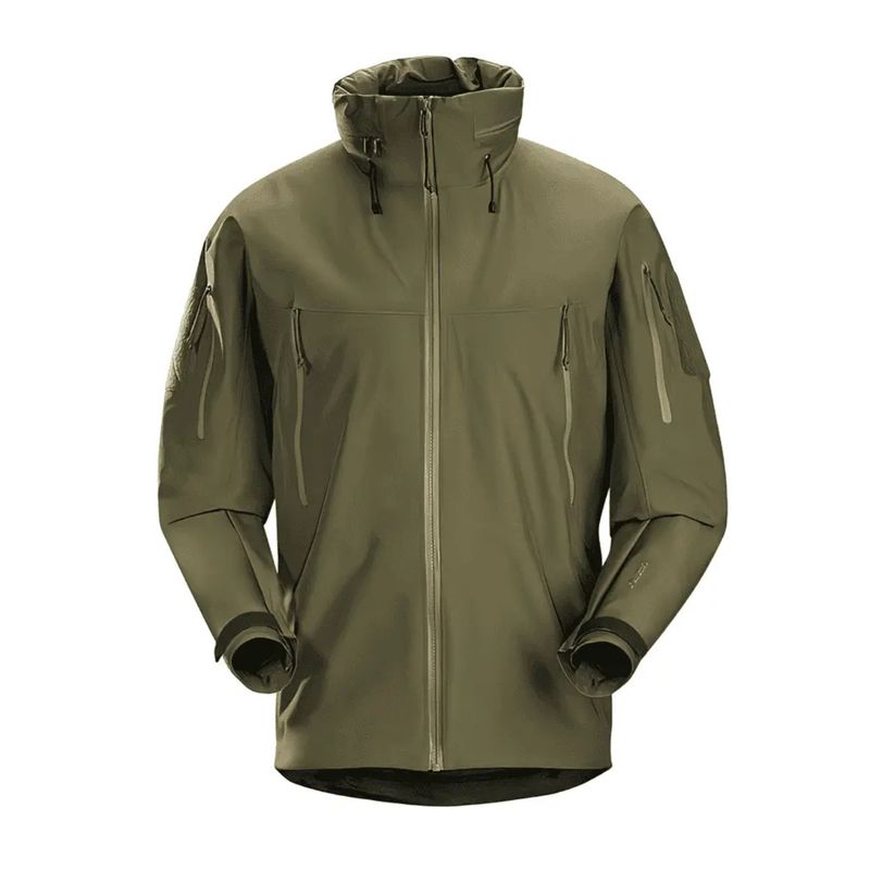 Giacca da uomo NOKO Outdoor, antivento, impermeabile, militare, con cappuccio, tattica, con guscio rigido, per uomo e donna, abbigliamento da alpinismo_voghion.com