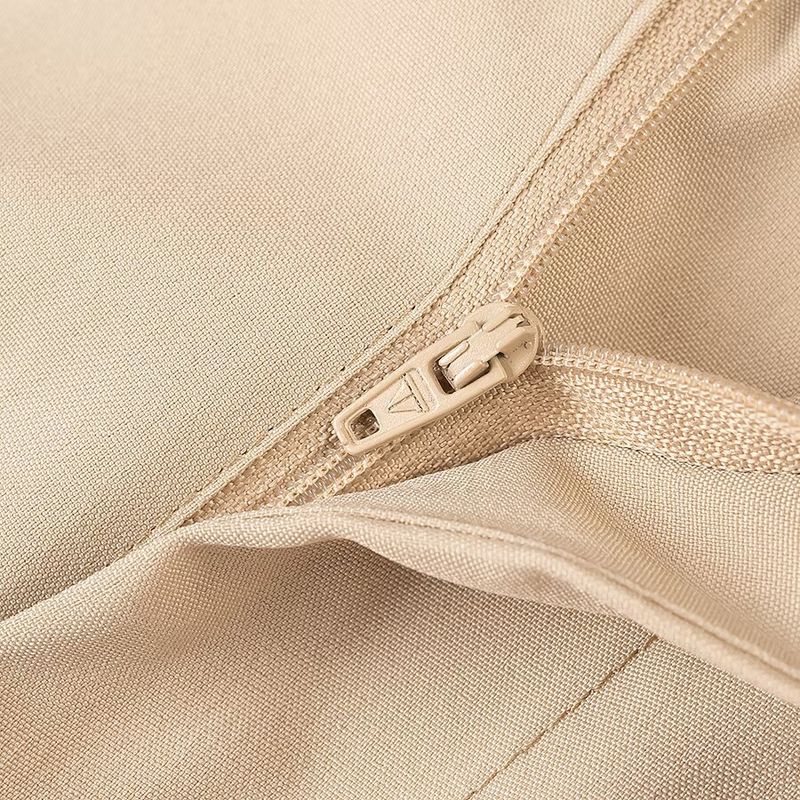 Women's Clothing High Waist Wide Leg Drape Pleated Suit Pants Summer New Fashion Commuting All Match Top Suit_voghion.com