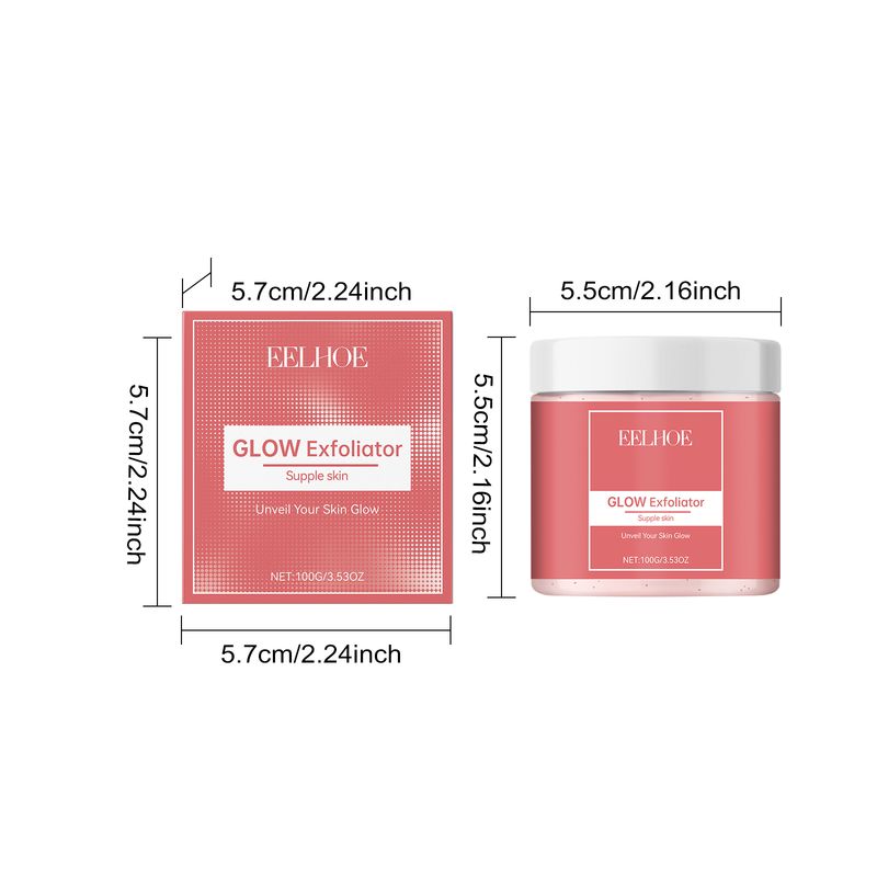 EELHOE Face Whitening Scrub Gently Cleanses And Exfoliates Skin For A Radiant Radiance_voghion.com