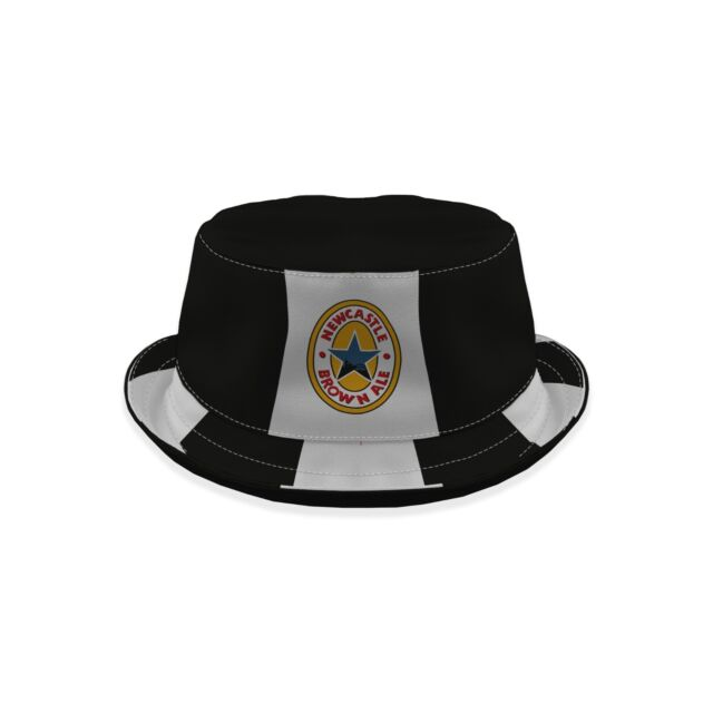 Newcastle 1996 Inicio Retro Fútbol Bucket Hat Festival Fisherman Hat No oficial_voghion.com