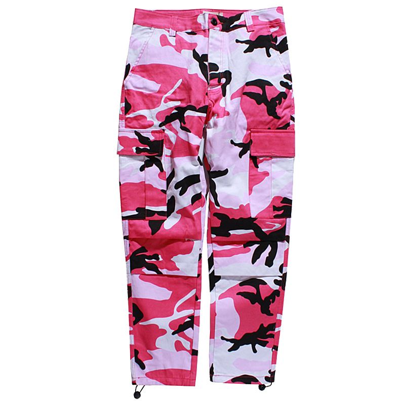 Premium Products Premium Products Trendy Men's Sports Military Multi Pocket Camouflage Work Pants, Hip-hop Casual Pants For Men_voghion.com