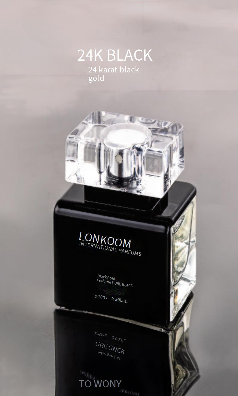 Eau de Toilette Long Gold Herren Schwarzgold Köln Roségold Damenparfüm Natürlich Frisch Langanhaltend 10ml Dating Geschenk_voghion.com