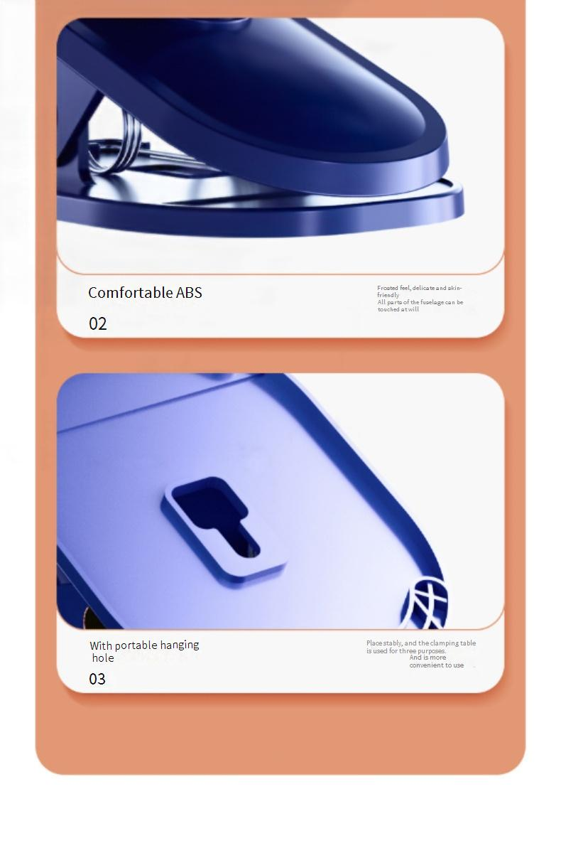 6 Inch USB Desk Fan - Dual Power (AC/USB) Quiet Office Fan (3 Speed Settings Adjustable Tilt ≤35dB Silent Mode)_voghion.com