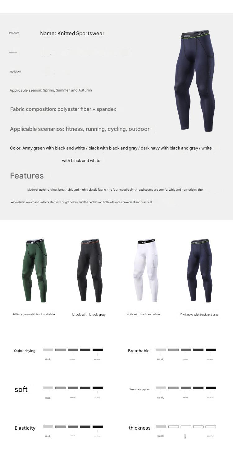 NOKO - Heren sportlegging voor basketbal, voetbal en atletiektraining (lichte, ademende, cropped stretchbroek)_voghion.com