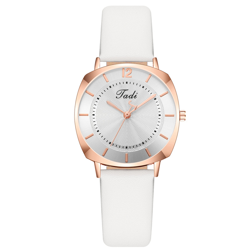 Nový pásek na kolečka s velkým čtvercovým ciferníkem ve 12. stupnici, jednoduchý a módní v personalizovaném pásku, dámské quartzové hodinky_voghion.com