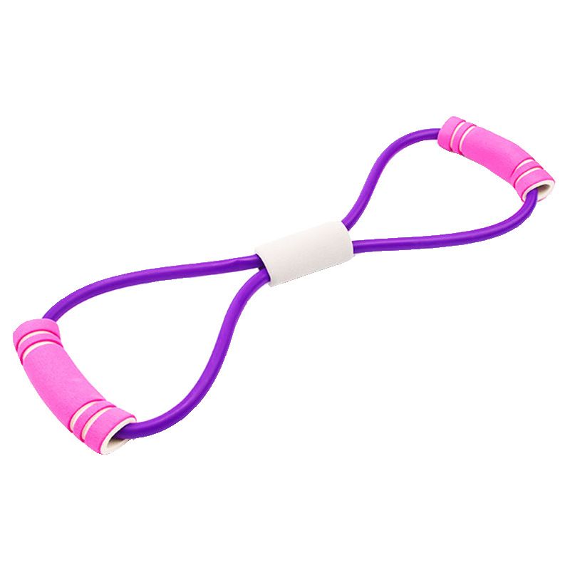 8-Shape Men And Women Shoulder Opening Arm Elastic Rope Back Training Chest Expansion Eight-Shape Resistance Band High_voghion.com