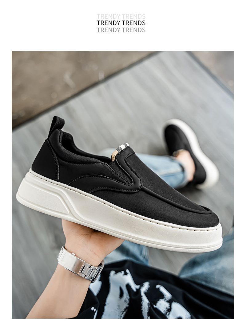 Men's Shoes Board Shoes Versatile Soft Sole Comfortable Breathable One Pedal Lazy Casual Cloth Shoes_voghion.com