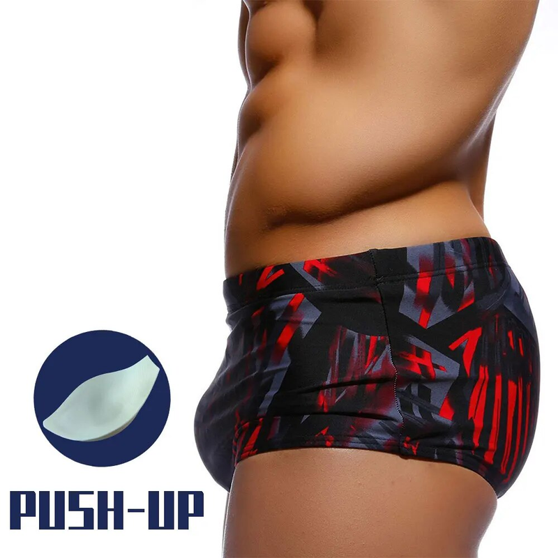 MERCURY UXH Brand Mens Swimwear With Push-Up Multicolor Trunks Boxer Hi-Q Sexy Men Breathable Swim Suit Speed Matching Beach_voghion.com