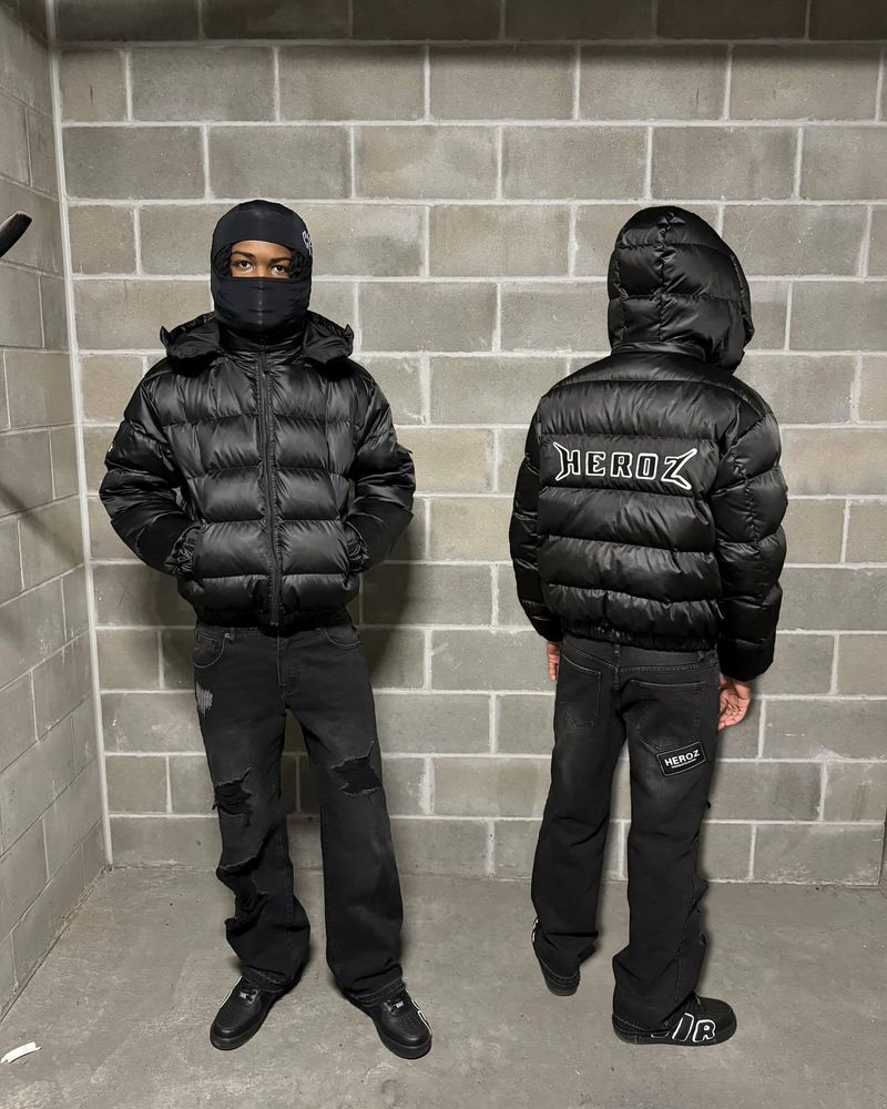 Men's Clothing Hooded Thickened Cotton Jacket For Men And Women With The Same Style For Autumn And Winter Letter Printing Fashion_voghion.com