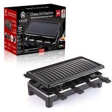 Parrilla eléctrica extraíble ACKLISS, multifuncional, estándar de la UE_voghion.com