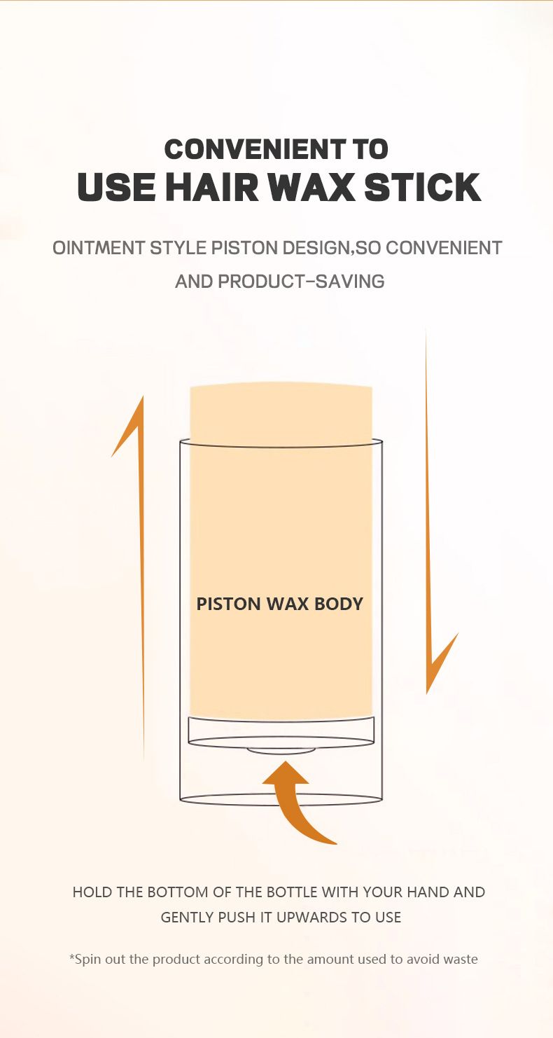 FLASH MOMENT Sorting Shattered Mud Solid Paste Styling Hair Wax Stick_voghion.com