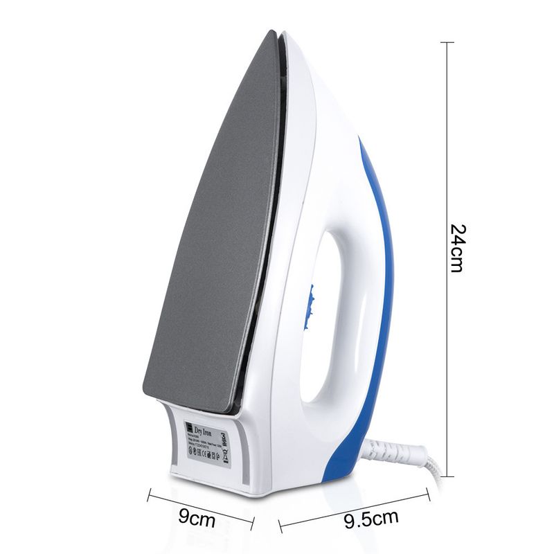 Traditional Dry Iron - No Steam Design For Classic Ironing, Portable Household Use_voghion.com