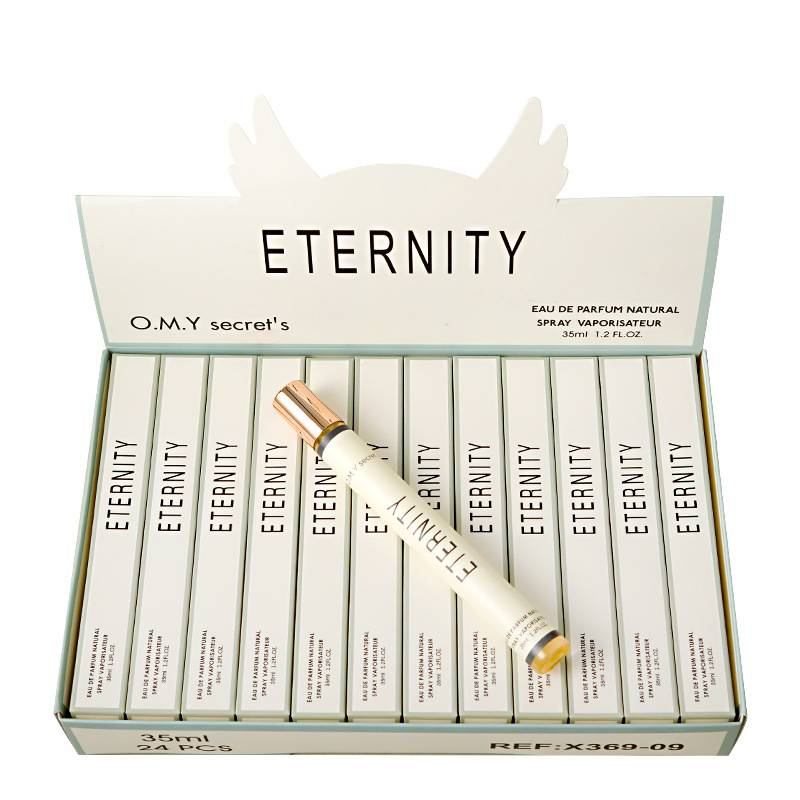 Männer- a Fraeparfum Q Edition Blummen- a Fruuchtparfum mat Holz Portable 35ml_voghion.com