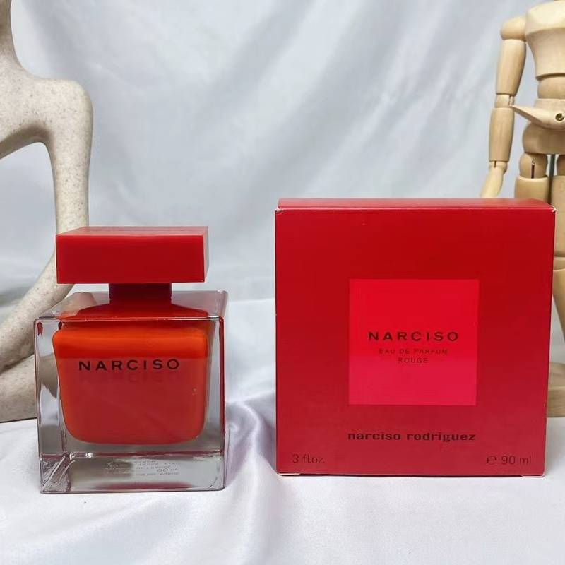 Hot Brand Logo Version NARCISO RODRIGUEZ Women's Perfume EAU DE PARFUM 100ml Women's Favorite Fragrance Red Spray High-quality Gift Of The Same Name_voghion.com