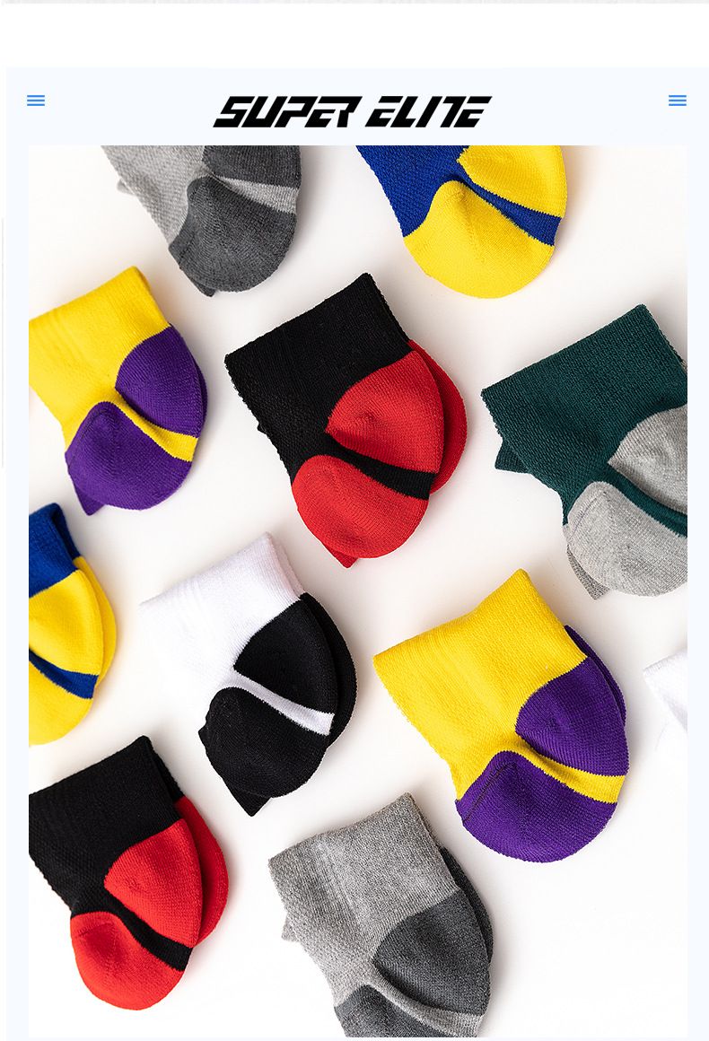 Neue Socken für Herren, kurze Röhre, farblich passende Mesh-atmungsaktive Sportsocken, Outdoor-Fitness-Laufsocken, Herren-Bootssocken aus Baumwolle_voghion.com