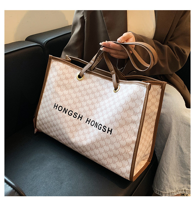 Borsa a tracolla all-in-one retrò da pendolare di moda da donna di nuova moda di grande capacità 2023. Borsa tote per classe universitaria_voghion.com