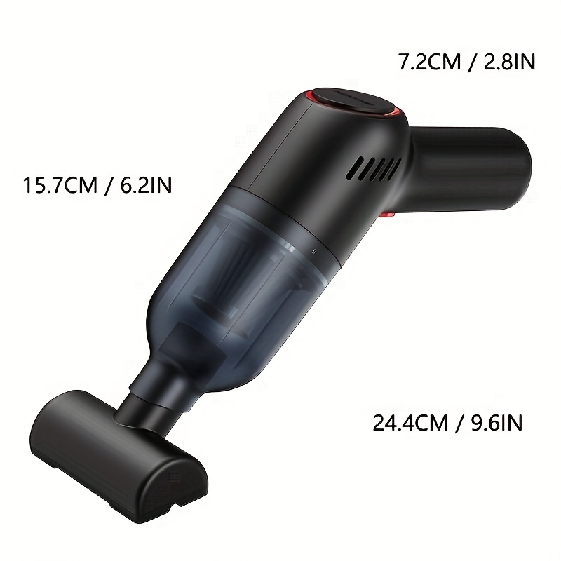 Auto-Staubsauger, fahrzeugmontiert, USB-Aufladung, tragbarer kabelloser Staubsauger_voghion.com