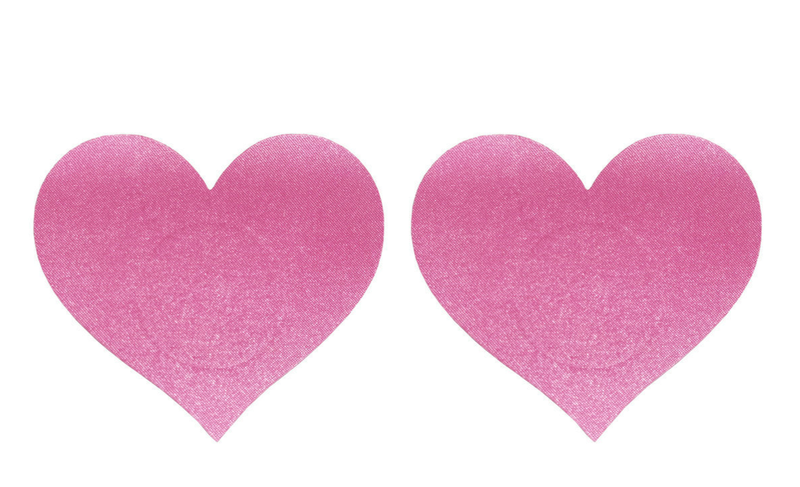 Areola Satin large heart-shaped invisible breast tape Self-adhesive disposable breast tape breathable_voghion.com
