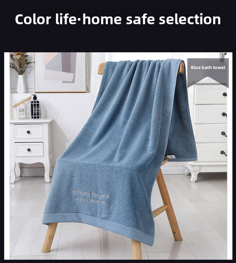 Premium Thick 100% Cotton Face Towel - Soft & Absorbent For Hotels & Home Use_voghion.com