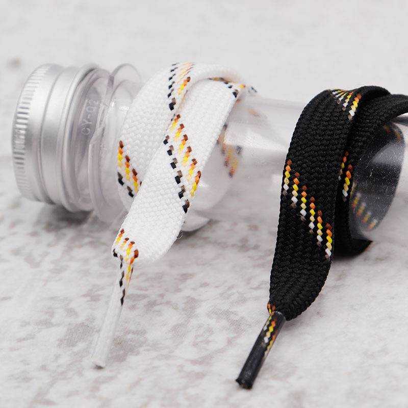 Shoelaces 11mm Flat Seven Color Twill Color Insert Outdoor Casual Shoes Sports Shoes Widened Board Shoes Accessories Rope_voghion.com