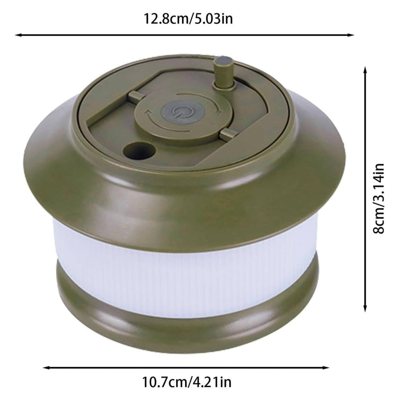 Luz LED colorida para acampamento de 20 metros, luz atmosférica para acampamento em barracas ao ar livre, carregamento USB, armazenamento portátil à prova d'água, adequada para decoração/iluminação_voghion.com