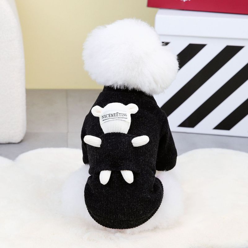 Dog autumn and Teddy cat winter pet clothing thickened new 23 teddy bear sweater_voghion.com