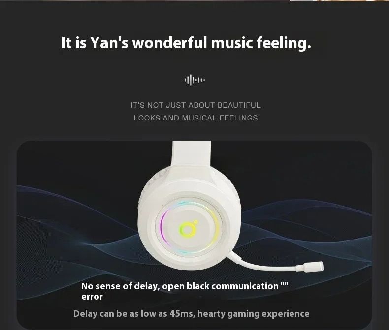 X12 Headset für Gaming, Audio und Video, intelligenter Dual-Modus, 600-mAh-Lithium-Akku mit hoher Kapazität, leichtes Design_voghion.com