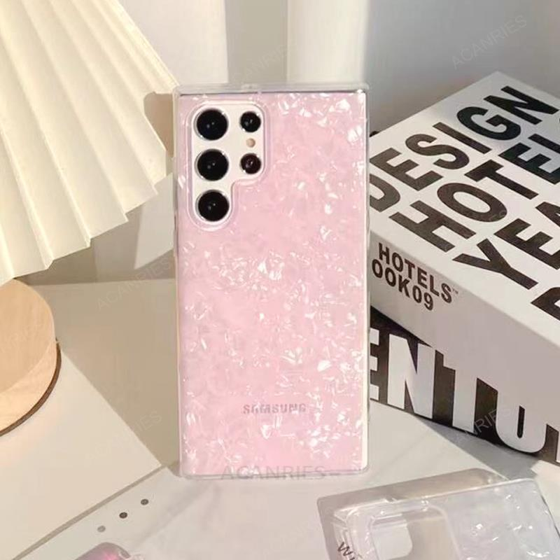 Shell Pattern Case For Samsung Galaxy S21 S22 Plus Ultra S22plus S 21 22 20 Fe S22ultra 22ultra S21fe S20fe Silicone Bac_voghion.com