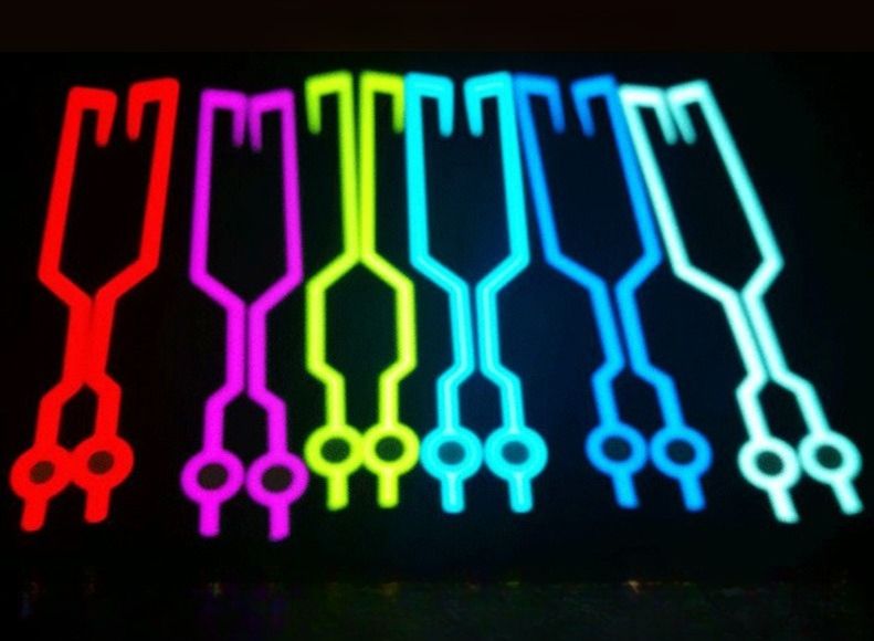 Grenzüberschreitender Motorradhelm-Leuchtstreifen Nachtfahrt-Leuchthelm-Lichtstreifen LED-Warnlicht_voghion.com