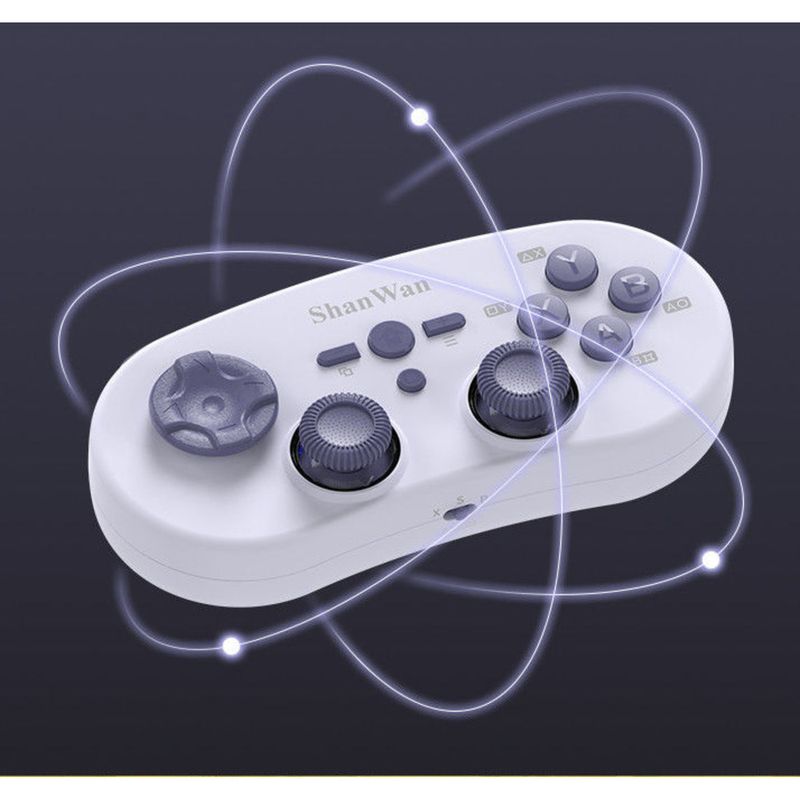 Controlador de juegos portátil inalámbrico Bluetooth ShanWan Q38 para PC móvil con tacto exquisito_voghion.com