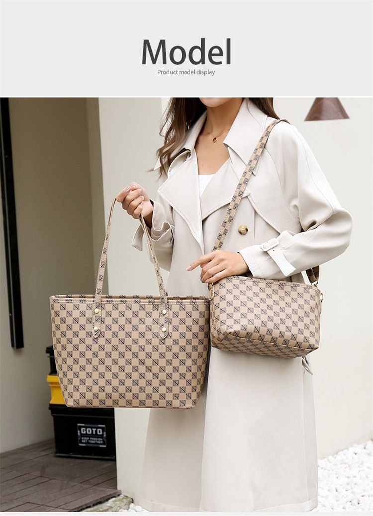 Women's Bags Leisure Mother And Child Bag Two Piece Set Large Capacity Autumn And Winter New Handbag Shoulder Bag Messenger Bag_voghion.com