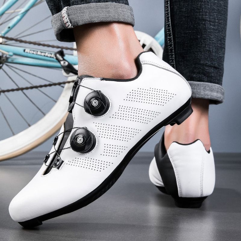 Road Lockless Cycling For Men And Women, Summer New Mountain Lock Shoes, Hard Sole Dynamic Non-Lock Bike Shoes_voghion.com