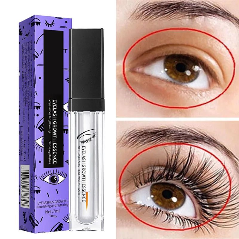 7 Tage Wimpernwachstumsserum, natürliches Lifting, Curl, Verlängerung, Schönheit, Gesundheit, dicke Wimpern, Behandlung, Wimpern-/Augenbrauenverstärker_voghion.com