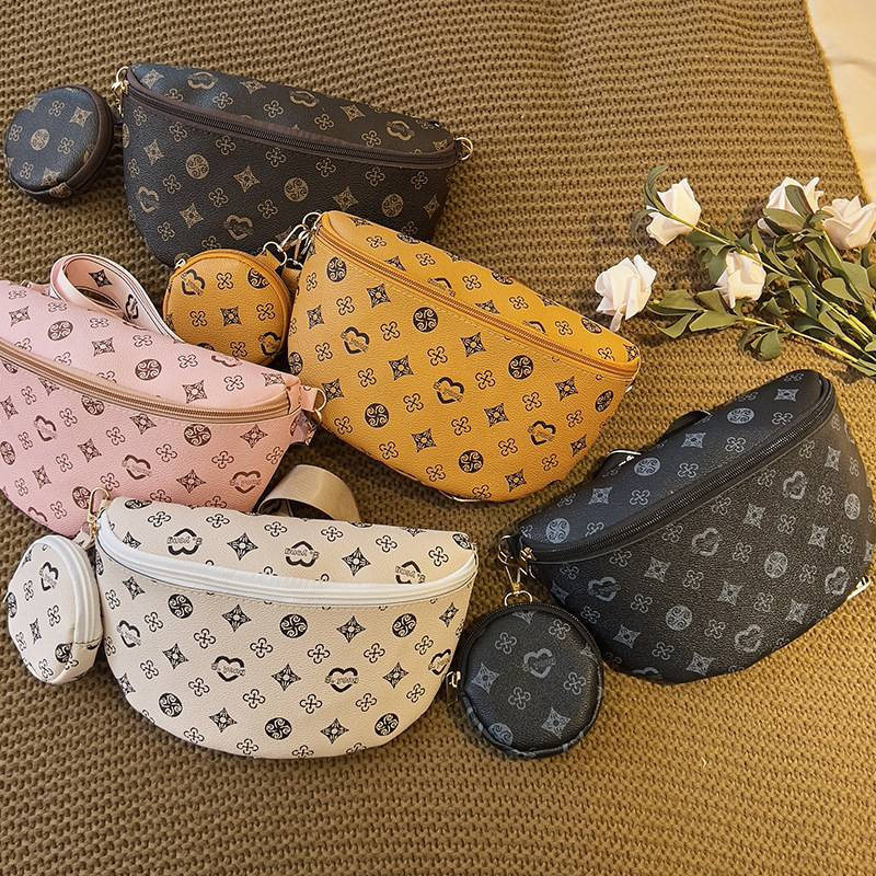 Lehká luxusní módní ledvinka crossbody kabelka dámská taška Nová dámská kabelka přes rameno_voghion.com