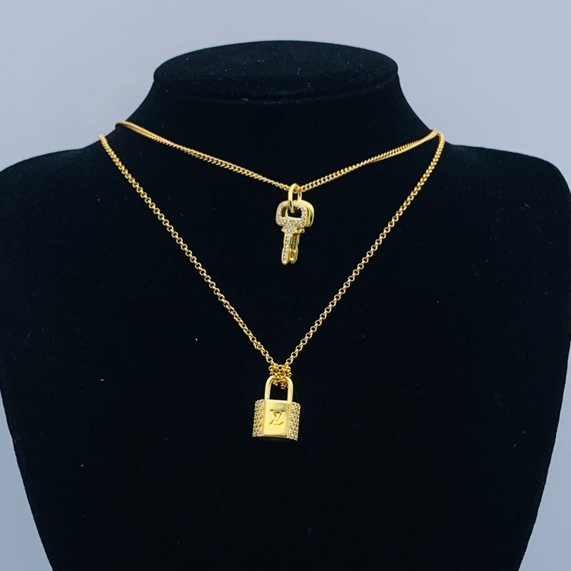 Collana da donna di alta qualità, delicata, semplice e alla moda, gioiello da ragazza, regalo._voghion.com