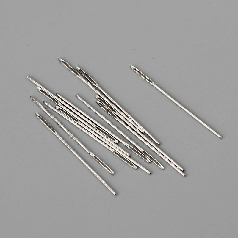 Hochwertige Kreuznadeln mit stumpfem Kopf, mehrere Stärken, 25 Stück/Packung Sticknadeln_voghion.com