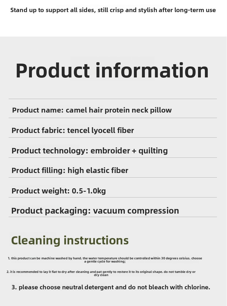 Oreiller orthopédique en mousse à mémoire de forme pour soulager les douleurs cervicales - Oreiller en fibres moyennement souples pour les dormeurs sur le côté et sur le dos. Respirant et hypoallergénique._voghion.com