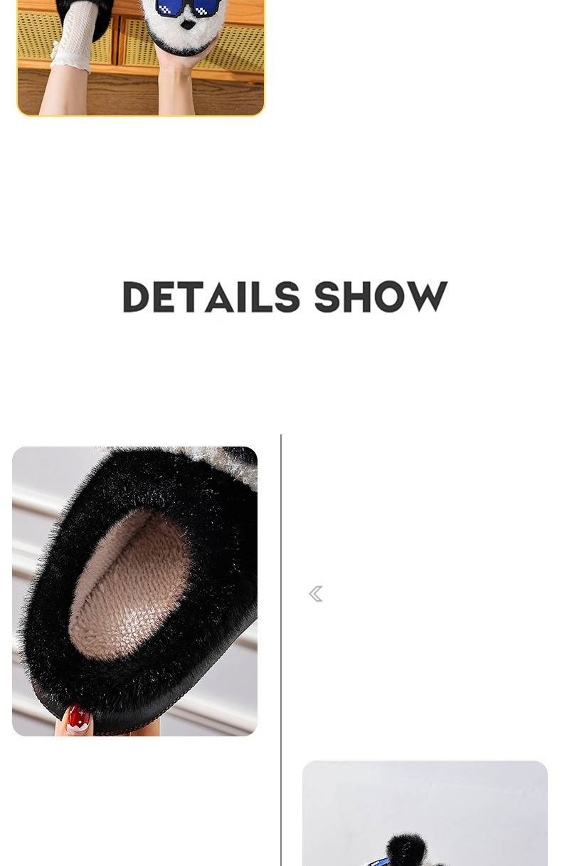 Pantofole invernali da donna con fodera in pile - Pantofole da casa ultra morbide con suola antiscivolo, comode e calde_voghion.com