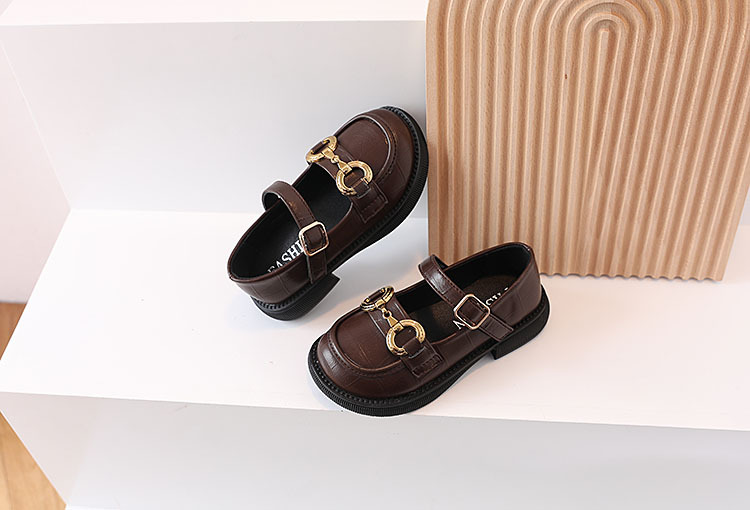 Mutter & Kinder Mädchen Lederschuhe Frühling Square Head Einzelschuhe British Style Jk Schuhe Prinzessin Schuhe_voghion.com