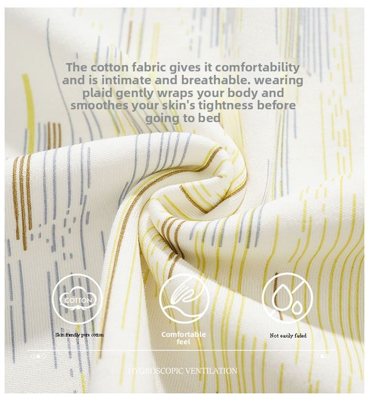 Lässiges Sommer-Pyjama-Set | Lockere Hosenträger für Damen, 100 % Baumwolle, Größe S – Frische Shorts mit Brustpolstern_voghion.com