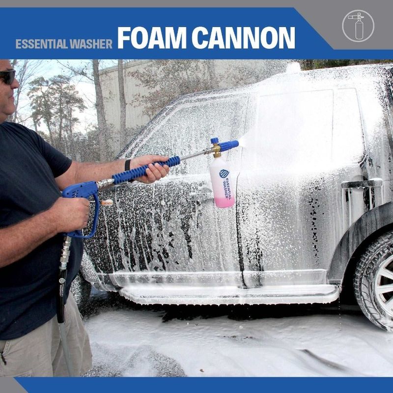 Cannone accessorio per pressione a spina con rondella pesante QC in acciaio inossidabile con caratteristiche di alta schiuma regolabile in acciaio_voghion.com