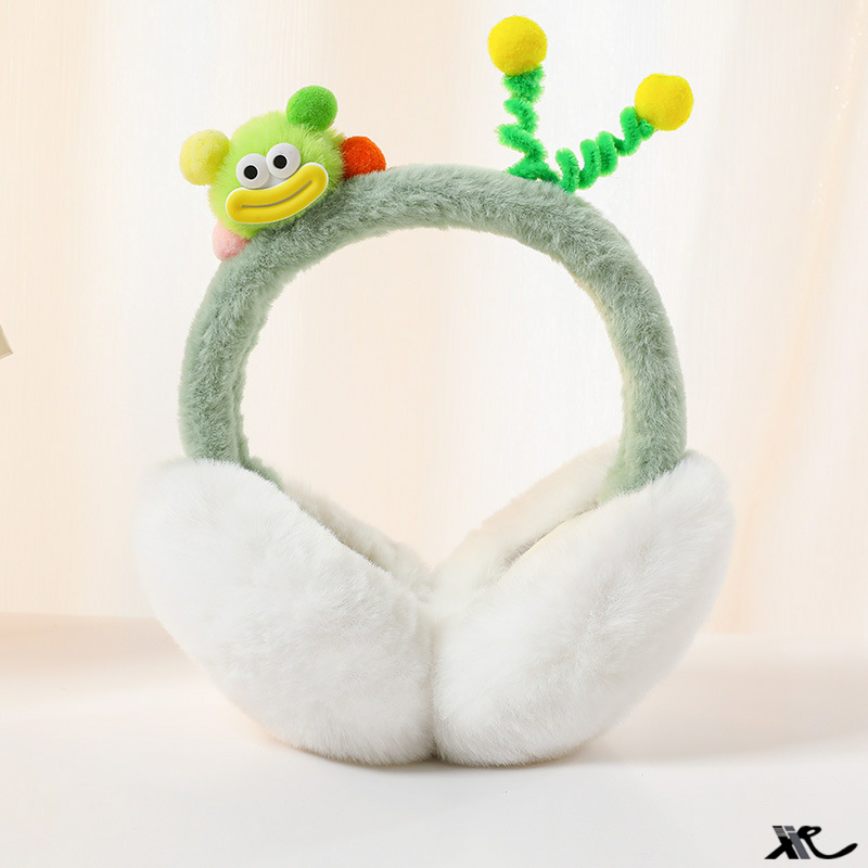 Lelijke en schattige poppen pluche oorkap Koudebestendige oorbeschermingstas Winter Wacky Ear Warme schattige oorkap Warme oorkap Vrouwelijke oorkap_voghion.com