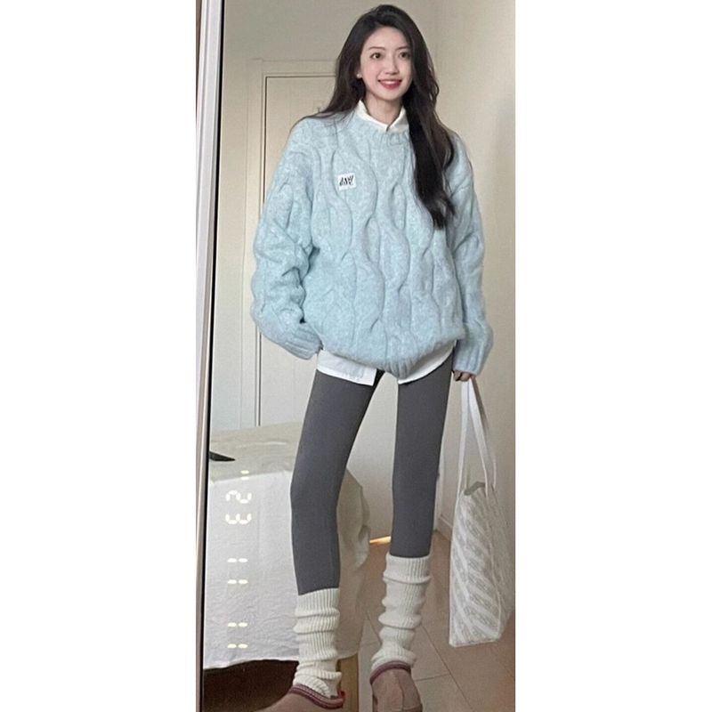 Pantaloni da squalo color caffè di qualità per donna, abbigliamento esterno, nuovo stile autunno inverno 2025, artefatto a gamba nuda, yoga_voghion.com