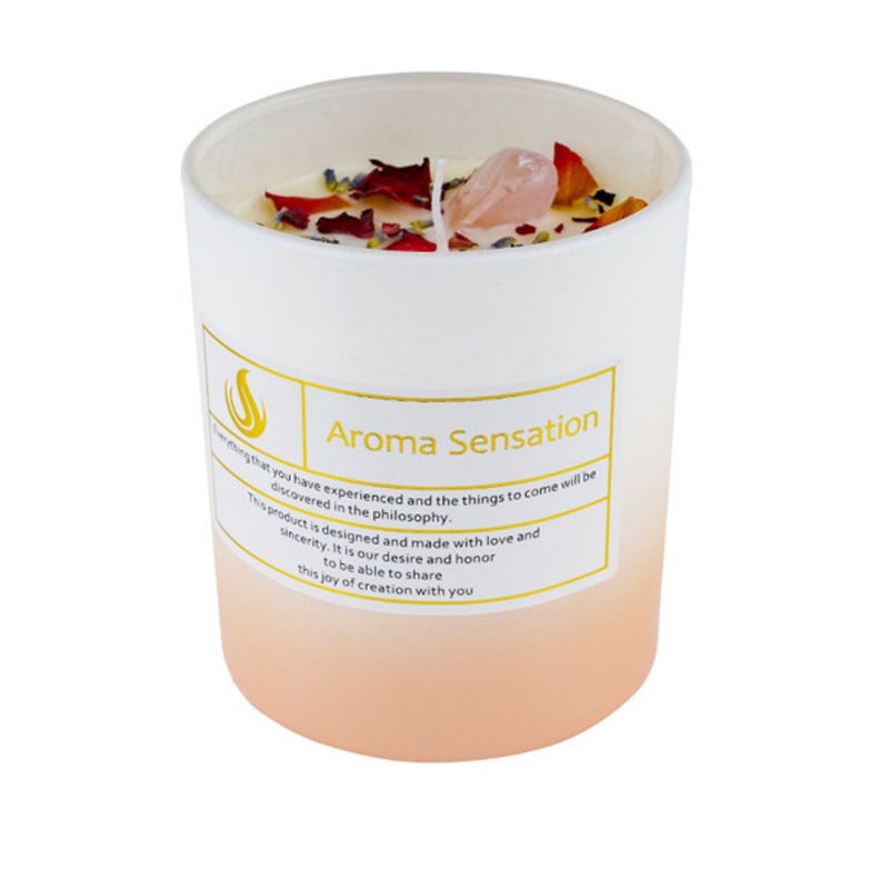 Sojawachs Handgemachte Aromatherapie Kerze Hochwertiger, lang anhaltender Duft Geburtstagsgeschenk_voghion.com