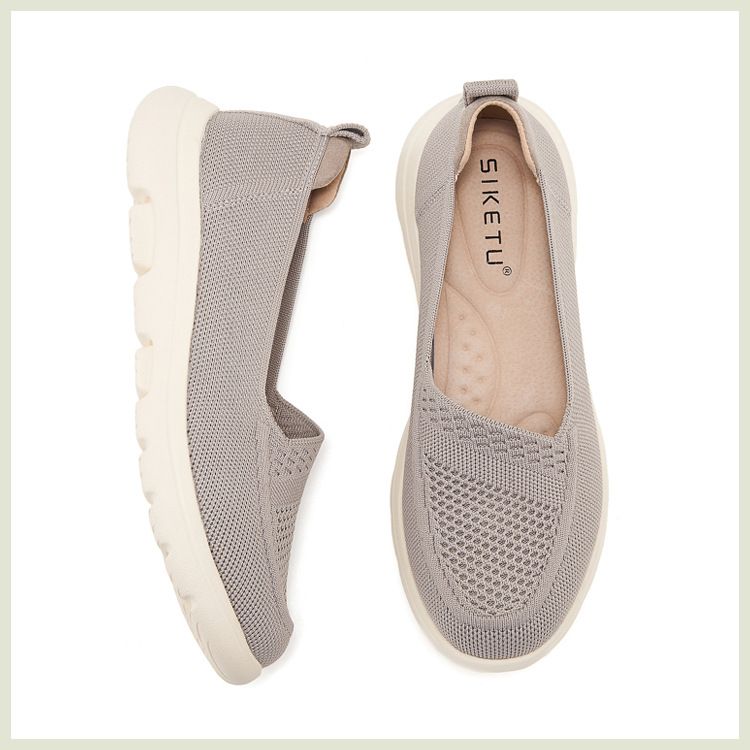 K6016-2 Neue 2025 Echtes Leder Herbst Winter Licht Kissen Nicht-slip Runde Kappe Atmungsaktive Mama Schuhe Für Frauen_voghion.com