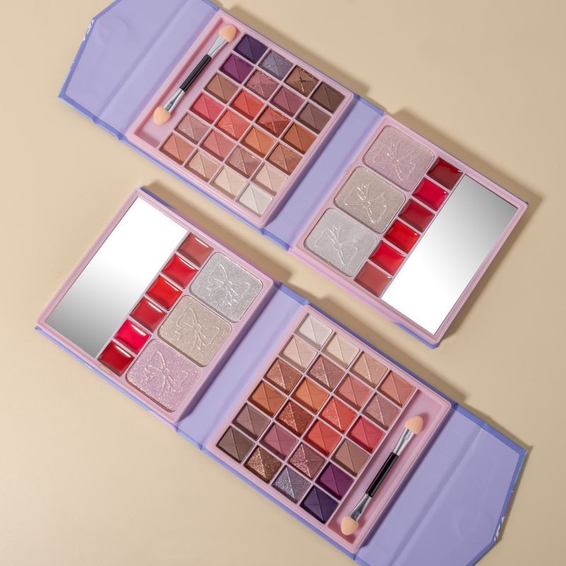 Makeup Sets Popular Multi Functional All In One Makeup Palette, Matte Pearlescent Eyeshadow, Lipstick, Blush, Contour And Highlight_voghion.com