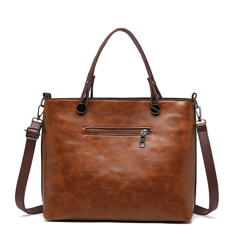 Borsa a tracolla semplice e capiente da donna, nuova moda 2024_voghion.com