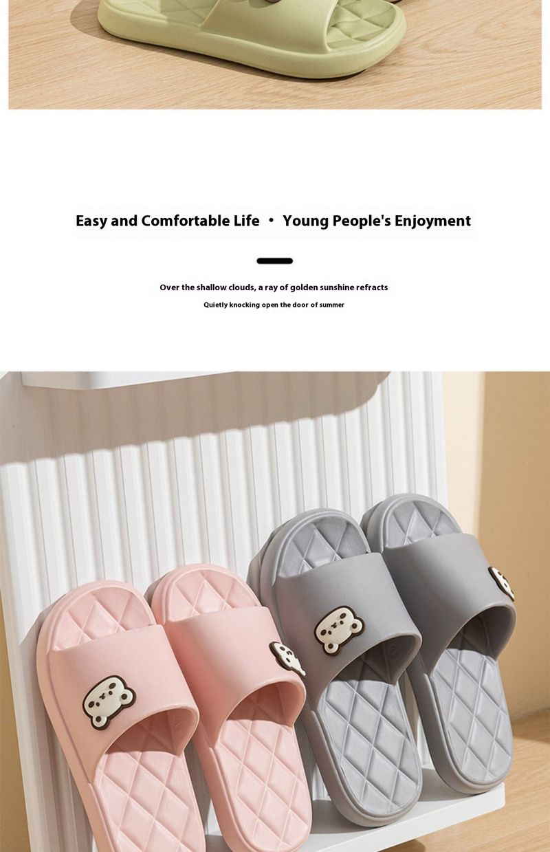 Soft Memory Foam Slippers For Women & Men - Summer Indoor/Outdoor Non-Slip Sandals With Cute Designs, Lightweight EVA Comfort_voghion.com