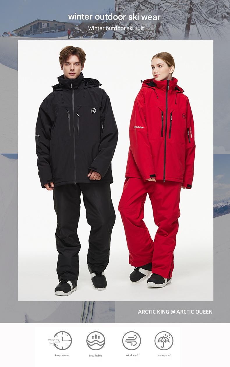 NOKO - Waterdichte snowboard- en skipakken en -broeken voor dames en heren, nieuwe skipaksets._voghion.com